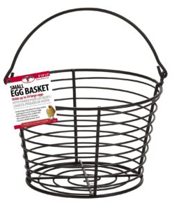 Little Giant® Small Egg Basket | Basket for Carrying and Collecting Chicken Eggs | Wire Egg Basket | Egg Collecting Basket 16 71axHSqrUML