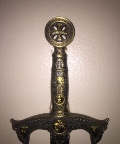 Knights Templar Sword with Plaque 46 71axUho69LL