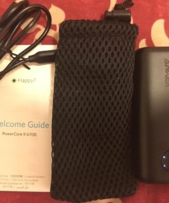 Anker PowerCore II 6700, Compact Portable Charger for iPhone X / 8/8 Plus, Samsung, and Other Smartphones Black 61 71axlE5vDHL