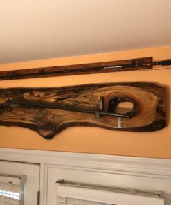 COLIBROX Gun Rack Hangers Hooks Wall Mount Shotgun Rifle Hunting Western Decor Blacksmith 10 71aydFufyqL