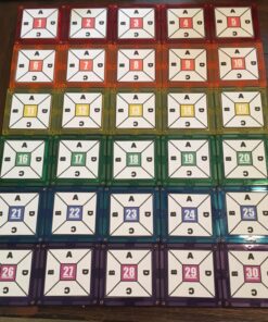 Playmags Magnetic Tiles, 30-Piece Magnet Squares Expansion Set, Construction Building Blocks, Starter Set for Kids Ages 3+ 17 71ayfUxP HL