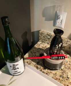 Lonicera Instant Read Digital Meat Thermometer for Food, Bread Baking, Water and Liquid. Waterproof and Long Probe with Meat Temp Guide for Cooking, Display with Backlit (Red) 21 71azDnyuTsL