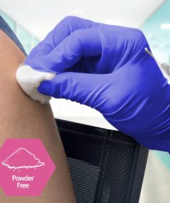 MedPride Powder-Free Nitrile Exam Gloves, X-Large (Pack of 100) X-Large (Pack of 100) 22 71b 8X8V6mL