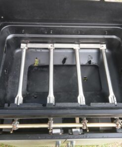 Direct store Parts Kit DG166 Replacement for Charbroil Commercial Gas Grill 463268606,463268007 Repair Kit (SS Burner+SS carry-over tubes + Porcelain Steel Heat Plate+Porcelain Cast Iron Cooking Grid) 32 71b0wofrl3L