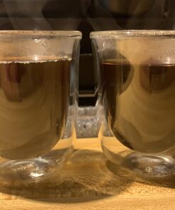 JoyJolt Javaah Double Walled Espresso Glasses Espresso Cups (Set of 2)- 2-Ounces 2 Count (Pack of 1) 35 71b16VhllL