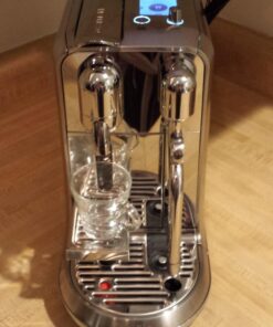 Breville Nespresso Nespresso Creatista Plus Coffee Espresso Machine, Brushed Stainless Steel BNE800BSSUSC Silver 46 71b2E4r7yXL