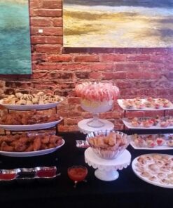 LinenTablecloth 6 ft. Rectangular Stretch Tablecloth Black 18 71b2HZEjo L