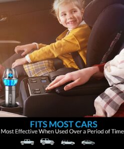 FRiEQ Car Air Purifier, Car Air Freshener and Ionic Air Purifier | Remove Dust, Pollen, Smoke and Bad Odors - Available for Your Auto or RV 17 71b3126MpL