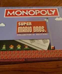 Monopoly: Super Mario Bros Collector's Edition Board Game 45 71b3XUkHTiL