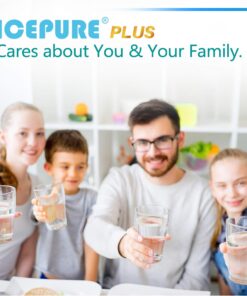 ICEPURE PLUS UKF8001 NSF/ANSI 53 Certified Replacement for Everydrop EDR4RXD1, Whirlpool Filter 4, Maytag UKF8001AXX-200, MPF15090, WF-UKF8001, Puriclean II, RWF0900A Refrigerator Water Filter, 3PACK 16 71b3cTV8q4L