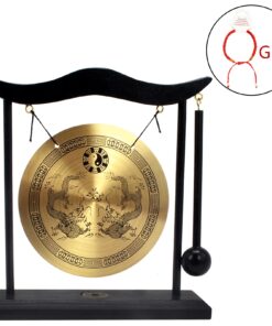 Zen Art Brass Feng Shui Desktop Gong H1303 17 71b3qnyhgVL