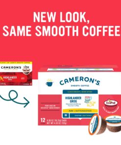 Alternative view of Cameron's Coffee Single Serve Pods, Flavored, Highlander Grog, 12 Count (Pack of 1) 12 Count (Pack of 1)