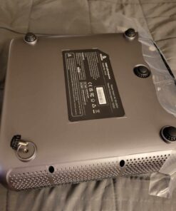 NexiGo PJ40 Projector with WiFi and Bluetooth, Native 1080P, 4K Supported, Projector for Outdoor Movies, 300 Inch, Zoomable, 20W Speakers, Home Theater, Compatible w/TV Stick, iOS, Android (Black) 93 71b3zaru1uL