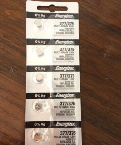 Energizer 377/376 Silver Oxide 10 Batteries 10 Count (Pack of 1) 13 71b47Bs7J3L