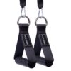 KYLIN SPORT Upgraded Cable Machine Attachments Resistance Bands Handles Grips Fitness Strap Stirrup Handle Cable Attachment Silicon Grip with Solid ABS Cores 4 71b4FpLM3iL