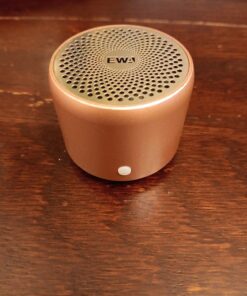 EWA A106 Portable Mini Bluetooth Speaker, Enhanced Bass and High Definition Sound, Portable Design, for iPhone, iPad,Nexus,Laptops and More (Rosegold) Rose Gold 59 71b4wqOXRAL