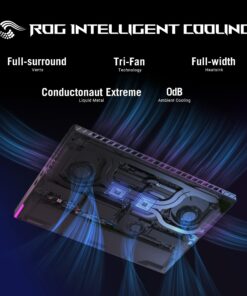 ASUS 2023 ROG Strix G16 Gaming Laptop, 16" FHD 165Hz Display, Intel 14-Core i7-13650HX (Up to 4.9GHz), GeForce RTX 4060, 16GB DDR5 RAM, 1TB SSD, Wi-Fi 6E, Bluetooth, 4 Zone RGB, Windows 11 Home 16GB DDR5 RAM | 1TB SSD 11 71b5SigGWuL