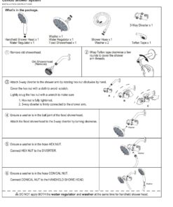 Ana Bath 5-Inch Anti-Clog High Pressure LARGE Dual Shower Head with Handheld Spray - 5 Unique Spray Modes/BRASS CONNECTOR/5 Ft Stainless Steel Hose/Spot Resist Brushed Nickel 27 71b6w3YlYfL