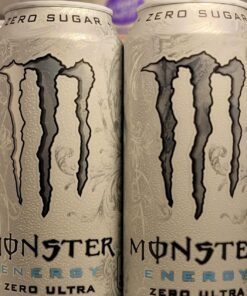 Monster Energy Zero Ultra, Sugar Free Energy Drink, 16 Fl Oz (Pack of 24) 40 71b7AwDtmdL