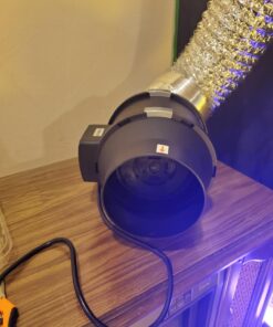 VIVOSUN Ventilation Kit 6 Inch 390 CFM Inline Duct Fan with 6" x 16"Carbon Filter Odor Control System with Australia Virgin Charcoal for Grow Tent Ventilation R6 w/ Carbon Filter 46 71b7SAMeoCL