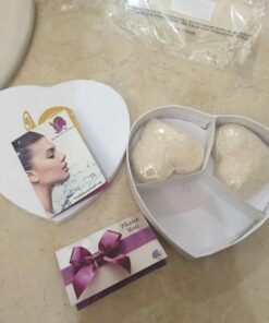 The Beauty Shelf Konjac Sponge Set, 3 Pack Exfoliating and Cleansing Facial Sponges - Pure Konjac Glucomannan - Easy-Grip Heart Shape - for Delicate and Sensitive Skin - Premium Bath Supplies 23 71b7eldeenL