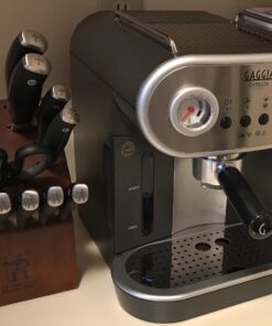 Gaggia Carezza De Luxe Espresso Machine, 47oz, Silver 16 71b8NWhEwFL