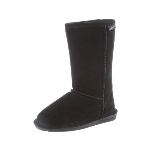 BEARPAW Emma Tall Youth Boot 4 Big Kid Black Ii