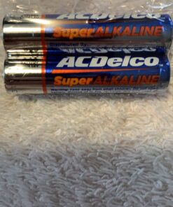 ACDelco 100-Count AAA Batteries, Maximum Power Super Alkaline Battery, 10-Year Shelf Life, Recloseable Packaging 1 Count (Pack of 100) 22 71b8v3tT8L
