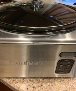 Calphalon Slow Cooker with Digital Timer and Programmable Controls, 5.3 Quarts, Stainless Steel 62 71bAPcR t1L