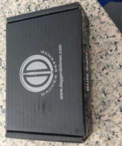 -Combat Vet Owned Company- Dagger Defense Tactical flip up BUIS Picatinny Rail Mounted Backup Iron Sights. Black 61 71bAPsgmxoL