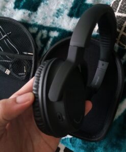 Alphasonik V50BT Bluetooth Headphones for Those Looking for a Pair of Wireless Headphones with Excellent Sound Quality. Bluetooth 5.0 connectivity and up to 30 Hours of Playtime on a Single Charge. 41 71bAcgCsyWL