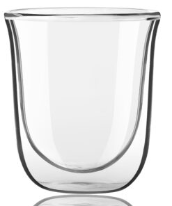 Alternative view of JoyJolt Javaah Double Walled Espresso Glasses Espresso Cups (Set of 2)- 2-Ounces 2 Count (Pack of 1)