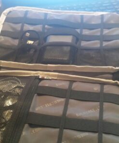 BUBM Double Layer Electronics Organizer/Travel Gadget Bag For Cables,Memory Cards,Flash Hard Drive and More,Fit For iPad Or Tablet(Up To 9.7")--Large, Black Large,2-layer 33 71bBxWW3E8L