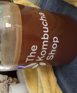 The Kombucha Shop Organic Kombucha Starter Kit - 1 Gallon Brewing Kit Includes All The Essentials Required for Brewing Kombucha At Home Regular 46 71bC3nqLuL