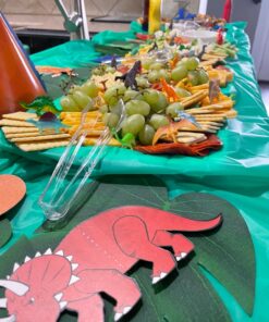 82 Piece Mini Dinosaur Toy Set for Dino Party Favor Supplies Birthday Cupcake Toppers - Assorted Vinyl Plastic Figure Toys for Kids Toddler Pinata Filler School Carnival Prize Bulk Goodie Bag Stuffers 31 71bCd7LmuL