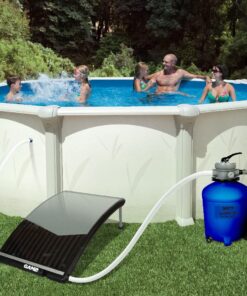 GAME 4721-BB SolarPRO Curve Solar Pool Heater, Made for Intex & Bestway Above-Ground and Inground Pools, Includes Intex Adapters, 2 Hoses & Clamps 27 71bClImoTNL 2