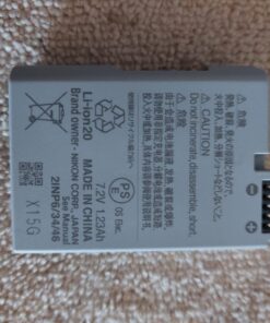 Nikon 27126 EN-EL 14A Rechargeable Li-Ion Battery (Grey) 41 71bDiOWy2mL