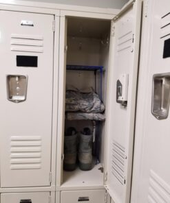 LockerMate Wire Locker Stac-A-Shelf, 12-1/2"H x 10"W x 11-1/2"D, Assorted Colors 15 71bEIUtv0nL