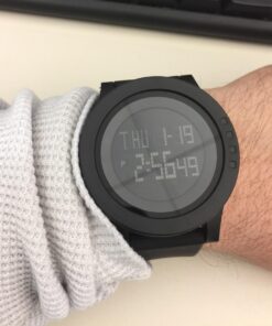 LYMFHCH Men's Digital Sports Watch LED Screen Large Face Electronics Military Watches for Men Waterproof Alarm Stopwatch Back Light Outdoor Army Watch 63 71bEl1Hzl8L