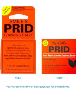 Smile's PRID Drawing Salve by Hyland's, Relief of Topical Pain and Skin Irritations, 18 grams 22 71bFL6uuTiL