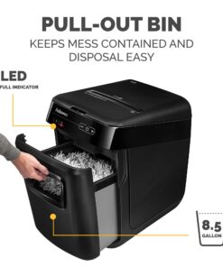 Fellowes AutoMax 150C Cross-Cut 150-Sheet Commercial Paper Shredder with Auto Feed (4694001) 17 71bFP8PwASL