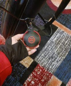 Ballsak Sport - Red/Black - Clip-on Cue Ball Case, Cue Ball Bag for Attaching Cue Balls, Pool Balls, Billiard Balls, Training Balls to Your Cue Stick Bag Extra Strong Strap Design!** 16 71bG6 wcLWL