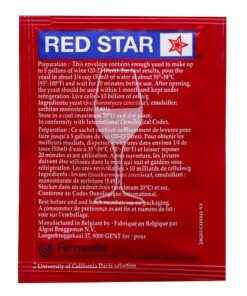 Wine Yeast Red Star Premier Classique Formerly Montrachet For Wine Making x10 17 71bGIi73kL