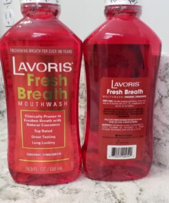 Alternative view of Lavoris Mouthwash Original Cinnamon, 18 oz 18 Fl Oz (Pack of 1)