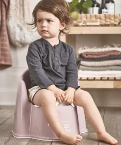 Alternative view of BabyBjörn Potty Chair, Powder Pink/White 1 Count (Pack of 1)