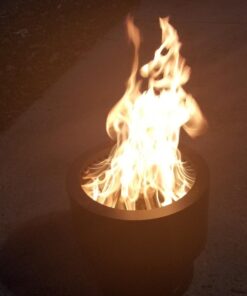 Portable Smokeless Wood Pellet Firepit - Flame Genie FG-16 Portable Fire Pit, Smoke-Free Wood Pellet Fire Pit, USA Made, Smokeless Fire Pits for Outside, 13.5" Diameter, Smokeless Firepit, Black 42 71bI5YAOaNL