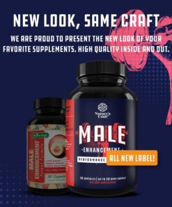 Male Enhancement Testosterone Supplement for Men - Male Enhancing Supplement with Horny Goat Weed Extract Maca Root Panax Ginseng Extract and Tongkat Ali for Men - Herbal Mens Health Supplement 15 71bITdXrqYL