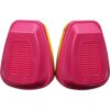 3M P100 Respirator Cartridge/Filter 60923, 1 Pair, Helps Protect Against Organic Vapors, Acid Gases, and Particulates,Magenta, Yellow 26 71bIkx1YRnL