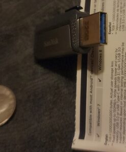 SanDisk 32GB Ultra Dual Drive USB Type-C - USB-C, USB 3.1 - SDDDC2-032G-G46, Black, Silver 37 71bJBEeExpL