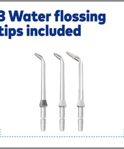 Waterpik Water Flosser Cordless Dental Oral Irrigator for Teeth with Portable Travel Bag and 3 Jet Tips, Cordless Freedom ADA Accepted, WF-03, White 22 71bJGcm0dL